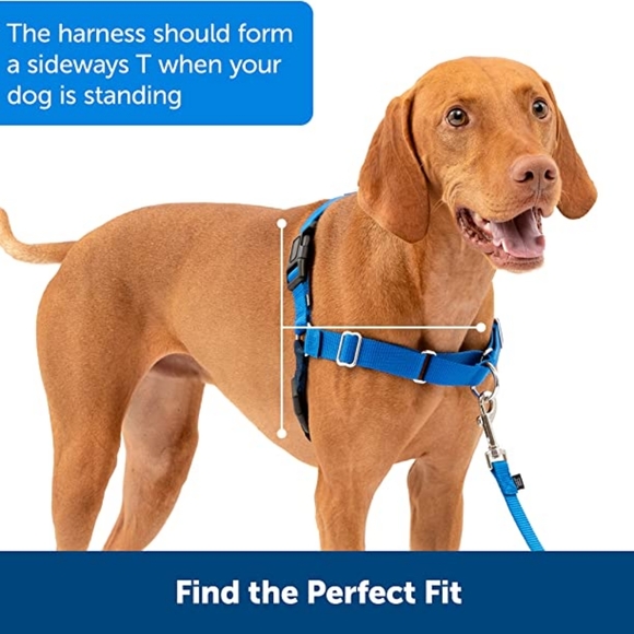 New In Package PetSafe Easy Walk No Pull Dog Harness Red/Black Small/Medium - Picture 7 of 8